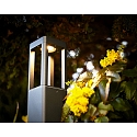 HEITRONIC Udend�rs stativlampe TOSKANA II firkantet, omskiftelig, g� tilbage IP65, antracit 