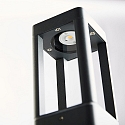 HEITRONIC Fatningslampe TOSKANA II firkantet, omskiftelig, g� tilbage IP65, antracit 
