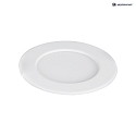 HEITRONIC ceiling recessed luminaire LE MANS round IP44, white dimmable