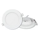 HEITRONIC Indbygnings loftlampe LE MANS rund IP44, hvid d�mpbar