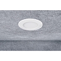 HEITRONIC Indbygnings loftlampe LE MANS rund IP44, hvid d�mpbar