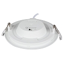 HEITRONIC Indbygnings loftlampe LE MANS rund IP44, hvid d�mpbar