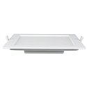 HEITRONIC Indbygnings loftlampe LE MANS firkantet IP44, hvid d�mpbar