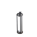 HEITRONIC solar spike luminaire PILASTRO down, with switch, with sensor IP54, anthracite 