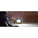 HEITRONIC battery spot NEWPORT 2.0 adjustable, universal, with powerbank function IP54, yellow, black dimmable