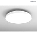 HEITRONIC surface / recessed luminaire ALLROUNDER CCT Switch, multipower, on/off IP20, white 
