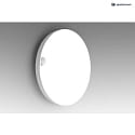 HEITRONIC surface / recessed luminaire ALLROUNDER with sensor, on/off IP20, white 