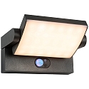 HEITRONIC Solar v�glampe ARONA drejelig, med sensor, lodret IP54, antracit 