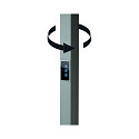 HEITRONIC floor lamp LINEAR up / down IP20, silver dimmable