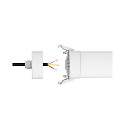 HEITRONIC Fugtt�t armatur SHARK-X omskiftelig IP65, hvid 