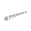 HEITRONIC Fugtt�t armatur SHARK-X Bluetooth styrbar IP65, hvid d�mpbar
