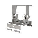 Monteringsbeslag SHARK-X s�t med 2, rustfrit st�l