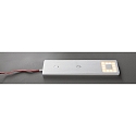 HEITRONIC Armatur til brug under kabinettet CORTINA d�mpbar, justerbar IP20, s�lv d�mpbar 2,4W 140lm 2900-6500K CRI 80 20cm