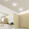 Helestra LED Loftlampe LIV 15 LED Lampe til bad, IP30, hvid matt