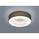 LED Loftlampe LOMO LED, IP20, hvid matt / sk�rm antracit