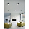 Helestra LED Loftlampe DORA LED, rund, IP20, hvid matt