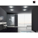 Helestra LED Ceiling luminaire COSI 210 LED Bathroom luminaire, IP30, chrome