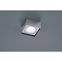 LED Loftlampe KARI LED, firkantet, IP30, nikkel matt