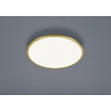 LED Loftlampe RACK LED, rund, IP20, guldblad
