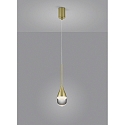 LED Pendel DEEP LED, IP20, guld matt