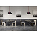 Helestra pendant luminaire DORO E27 IP20, black matt