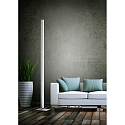 Helestra LED Standerlampe VENTA LED, IP30, nikkel matt anodiseret-chrom
