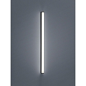 bath luminaire PONTO IP44, black matt, white 