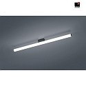 Helestra LED Wall luminaire LOOM 90 LED Mirror lamp IP44 black matt