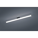Helestra LED Wall luminaire LOOM 90 LED Mirror lamp IP44 black matt