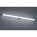 LED Wall luminaire LOOM 120 LED Mirror lamp IP44 black matt