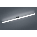 Helestra LED Wall luminaire LOOM 120 LED Mirror lamp IP44 black matt