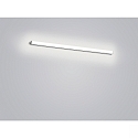 Helestra mirror luminaire LADO-S 90 medium, switchable, slim, with diffuser IP44, chrome, white 