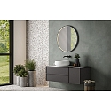 Helestra Spejl med belysning VIDO � 60CM tunable white, direkte IP44, sort 