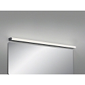 Helestra wall luminaire PONTO-S CCT Switch, direct, switchable IP44, black matt 