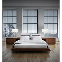 Helestra Table lamp ENNA 2, E27, IP20, bright nickel