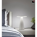 Helestra LED Table lamp BAX LED, IP20, white matt