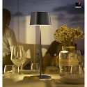 Helestra battery table lamp KORI dimmable IP65