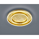 LED Loftlampe SONA LED, 59,5cm, IP20, guldblad