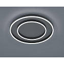 LED Loftlampe SONA LED, 59,5cm, IP20, sort matt
