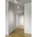 Loftlampe NAKA 30W 2-flammer, justerbar IP20, hvid mat d�mpbar