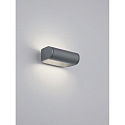 Udend�rs wall luminaire LUZ44 drejelig, direkte / indirekte IP54, grafit d�mpbar
