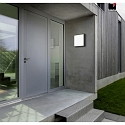 Helestra outdoor wall luminaire SCALA IP44, graphite, white 