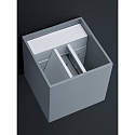 Helestra SIRI 44-L V�glampe IP54 nikkel matt anodiseret