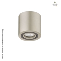 Hufnagel Ceiling luminaire ILSOLE R, spotlight insert rotatable & swiveling, GU10 max. 50W, ML Brass / Bronze