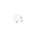 Ideal Lux Loftlampe SIMPLY PL3 V�glampe, 3-flammer, E27, hvid