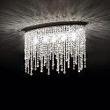 Ideal Lux Loftlampe RAIN PL3, 3-flammer, E14, chrom