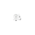 Ideal Lux Loftlampe SHELL PL4 V�glampe, 4-flammer, E27, transparent