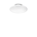 Ceiling luminaire SMARTIES BIANCO PL1 D33 Wall luminaire, 1 flame, E27, � 33cm, white