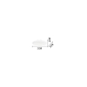 Ideal Lux Loftlampe SMARTIES BIANCO PL1 D33 V�glampe, 1-flamme, E27, � 33cm, hvid