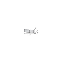 V�glampe CLIP AP2 SMALL ARGENTO, 2-flammer, E27